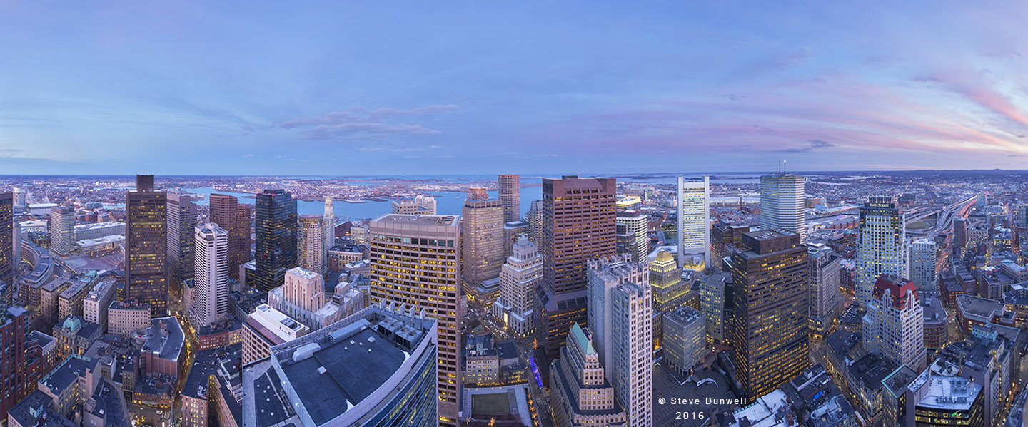 pano from Millenium Place, Boston, MA